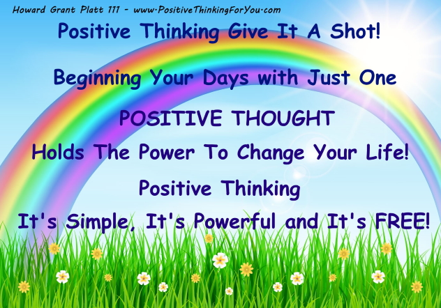 One Positive Thought